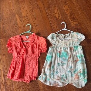 Odille by anthropologie size 0 top bundle